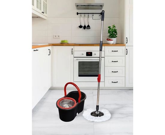 Швабра с отжимом и ведром SOKOLTEC S600BK 13203055 