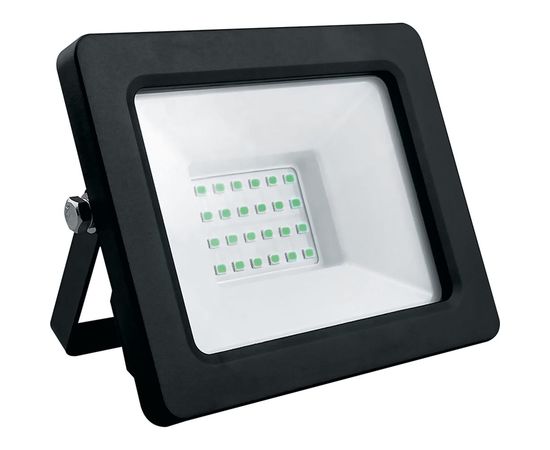Светодиодный прожектор FERON LL-903 2835 SMD 30W зеленый AC220V/50Hz IP65, черный в компактном корпусе, 153*110*35 мм 32211 
