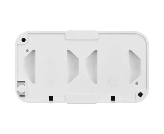 Розетка Bylectrica 2-местная ОУ с заз.конт. IP54, серия ПРАЛЕСКА АКВА, белый, РА16-303 – изображение 2