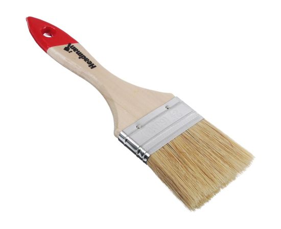 Кисть HEADMAN малярная плоская "Стандарт" натуральная щетина 3 д. 75 мм 682-013 – изображение 2