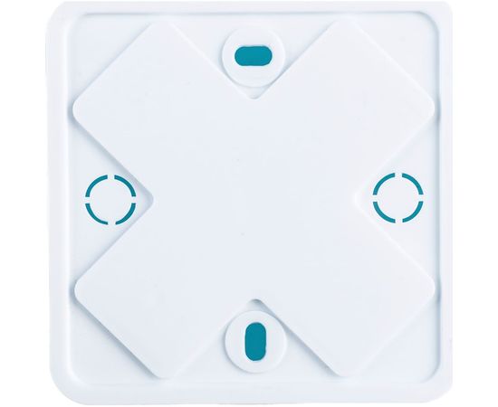 Распаячная коробка для кабель-канала УРАЛ ПАК 75х75х28мм, белая, без клеммы IP40 КР-513190075-056 – изображение 2