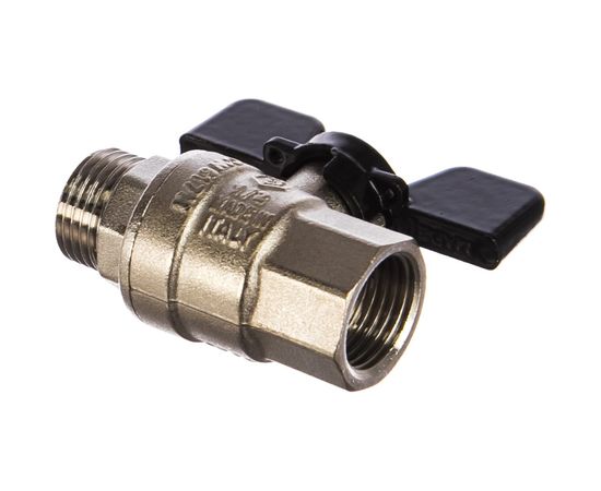 Шаровой полнопроходной кран STOUT ВР/НР, ручка бабочка 1/2 SVB-0004-000015 – изображение 2