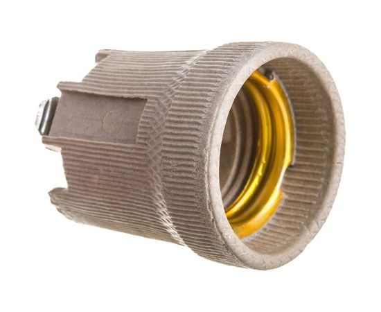 Патрон с держателем IEK Е27, керамика EPC15-04-01-K01 – изображение 2