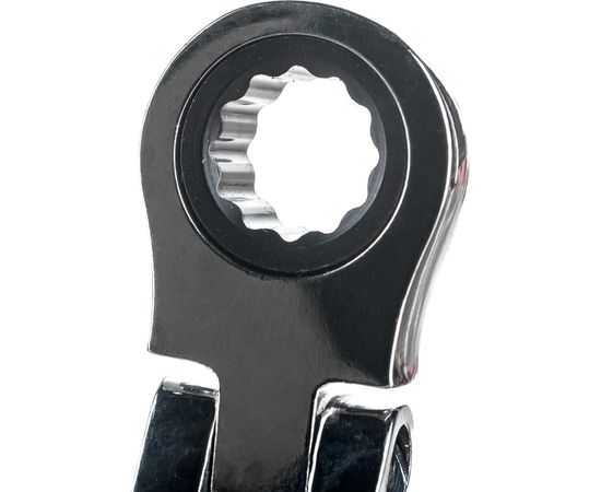 Гаечный комбинированный ключ с трещоткой КВАЛИТЕТ 10 мм ККТ-10Ш 6656135 – изображение 2