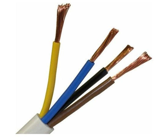 Провод ПВС ККЗ 4x0,75 кв.мм 200 м белый ГОСТ 01-8204-1 – изображение 2