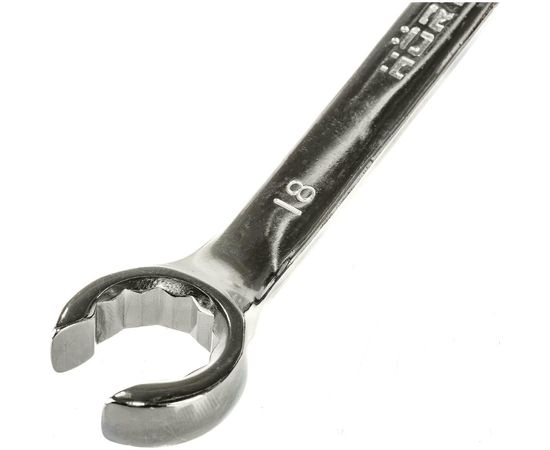 Набор двустороних накидных разрезных ключей HORTZ 7 штук, 8-24, хромированные HOR 121332 – изображение 5