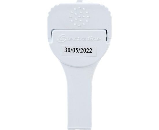 Угловая плоская вилка за шкаф с/з, 16А, белая FLAT PLUG Electraline 55043 – изображение 3