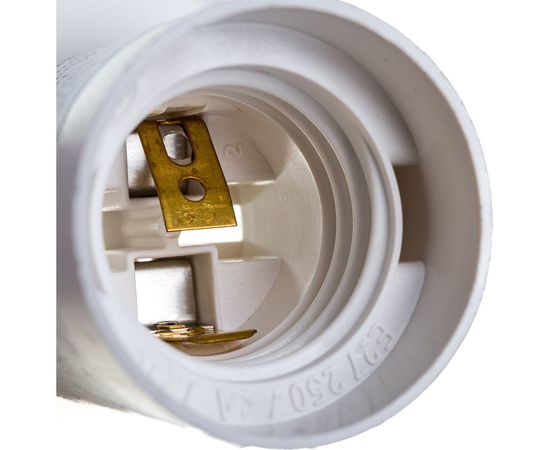 Потолочный электрический патрон Navigator NLH-PL-W2-E27, пластик, прямой 14017 – изображение 3