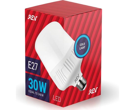 Светодиодная лампа REV T80, E27, 30W, 6500K, PowerMax, дневной свет 32417 1 – изображение 3