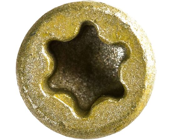 Усиленный саморез ЕВРОПАРТНЕР с антикоррозионным покрытием для террасной доски 5.0x40/18 TX-25, 15 шт 15 0547 1 – изображение 4