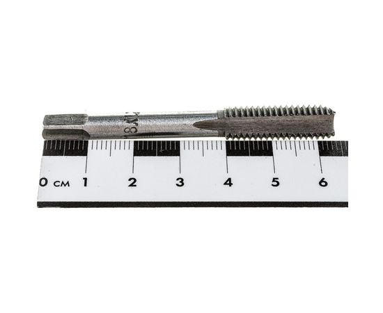 Метрические ручные метчики TUNDRA М8 х 1.25 мм, комплект из 2 шт. 2705907 – изображение 4