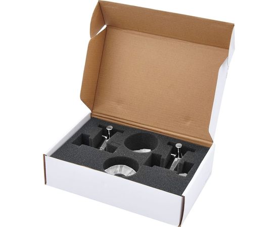 Прямой кран-вентиль SMT ручка крест, хром, 1х3/4 г/ш, 2 шт 8731SCH0510/2C – изображение 4