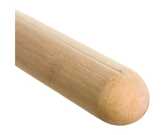 Круглая синтетическая метла Gigant с черенком высшего сорта, 5 колец, вес щетины 370 гр GBR-02 – изображение 4