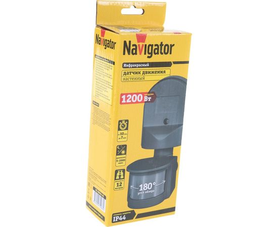 Датчик движения Navigator NS-IRM04-BL инфракрасный 71966 – изображение 5