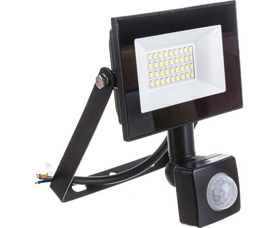 Светодиодный прожектор Uniel ULF-F62-30W/6500K SENSOR IP54 200-240В BLACK UL-00007125 – изображение 5