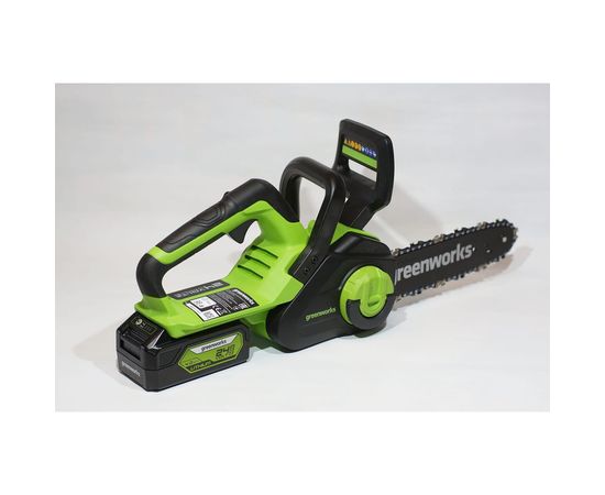 Цепная аккумуляторная пила GreenWorks G24CS25 24 В 2007707 – изображение 5