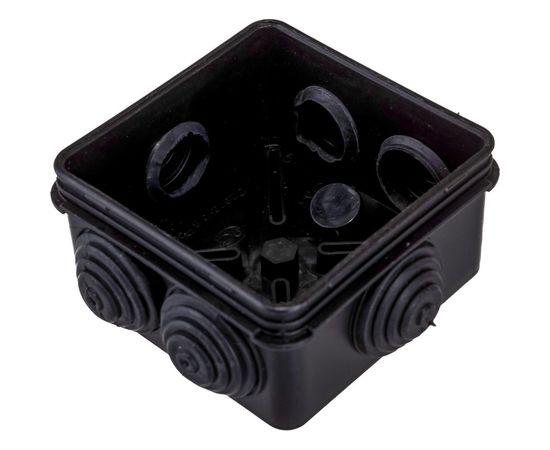 Распределительная коробка Промрукав 40-0200-9005 для о/п безгалогенная HF черная 70х70х40 1 шт 40-0200-9005 – изображение 5