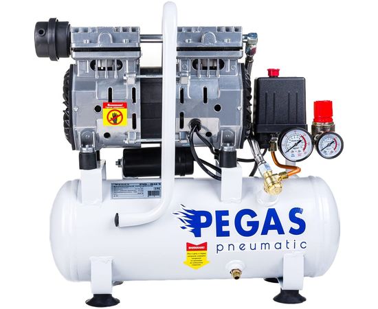 Бесшумный компрессор Pegas pneumatic PG-601 безмасляный 6615 – изображение 6