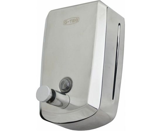 Дозатор для жидкого мыла 0,5 л. G-teq 8605 Lux металл – изображение 6