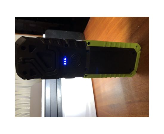 Многофункциональный фонарь ЯРКИЙ ЛУЧ ОPTIMUS ACCU v.2 mаxi COB 420лм, 3 реж, магнит/крюк, Li-ion 4400mAh 4606400105671 – изображение 6