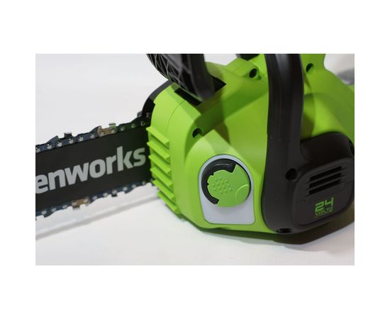 Цепная аккумуляторная пила GreenWorks G24CS25 24 В 2007707 – изображение 10