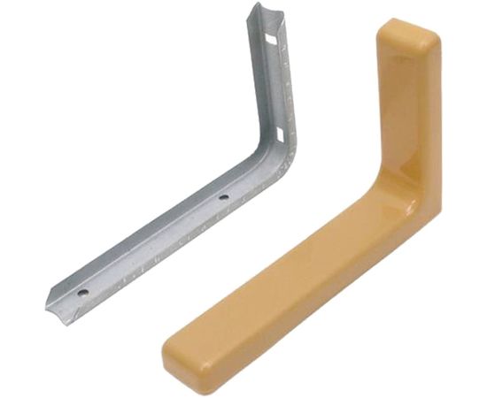 Кронштейн с декоративными накладками MFK-TORG бежевый L=180мм К-96 