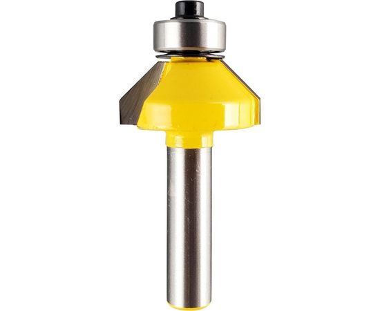 Фреза кромочная конусная 45 градусов (25x10 мм; подшипник 12.7 мм) VIRA 553361 