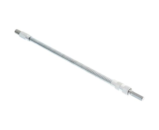 Адаптер гибкий магнитный для бит (300 мм; хромированная оплетка) Biber 84132 тов-166814 