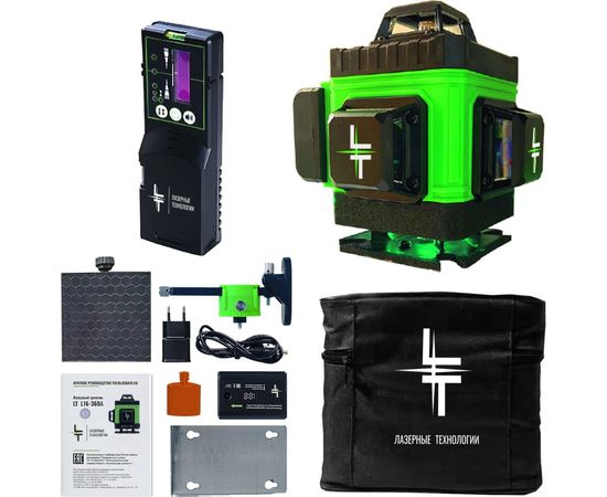 Профессиональный лазерный уровень LT L16-360А с отражателем лазерного луча L16-360A/ОТР 