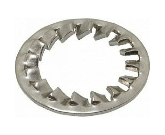 Стопорная шайба с внутренними зубьями Госкреп DIN 6798 J, М10 6 шт. 6-0040300 