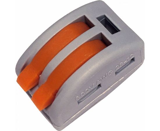 Универсальная 2-х проводная клемма ELECTROVOLT 222-412 50 шт/упаковка EV-B222-412_50 