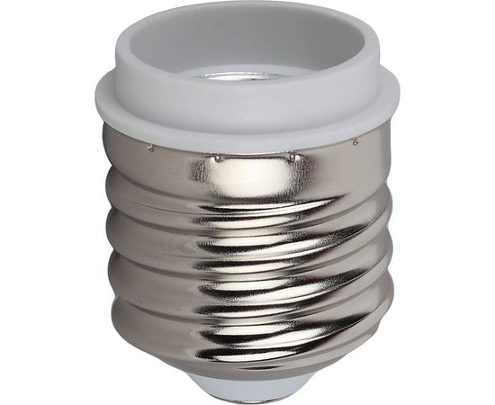 Переходник ЭРА E40-E27, пластик, белый Б0043742 