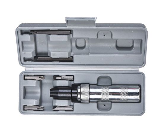 Отвертка СЕРВИС КЛЮЧ ударная + 6 насадок 71575 