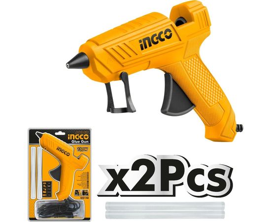 Клеевой пистолет INGCO 100 Вт GG148 – изображение 2