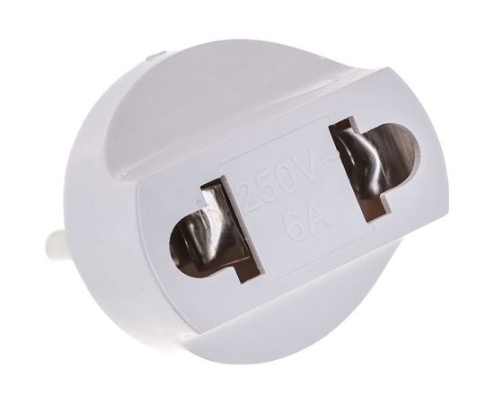 Универсальный сетевой переходник STEKKER 250V, 6A, полипропилен, белый, ADP6-04-20 32860 – изображение 2