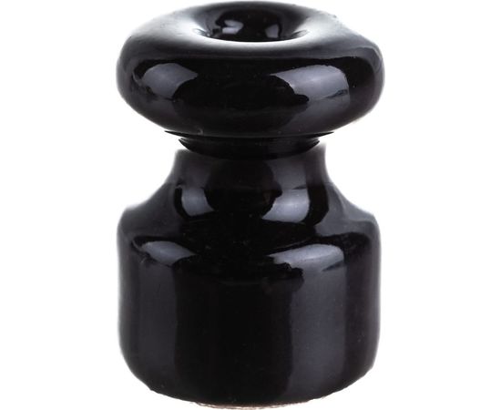 Изолятор Electraline черный, фарфор 10шт. B1-551-03 – изображение 3