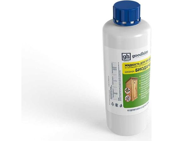 Жидкость для септиков и выгребных ям (1 л, концентрат) Goodhim Биодача 83969 – изображение 3