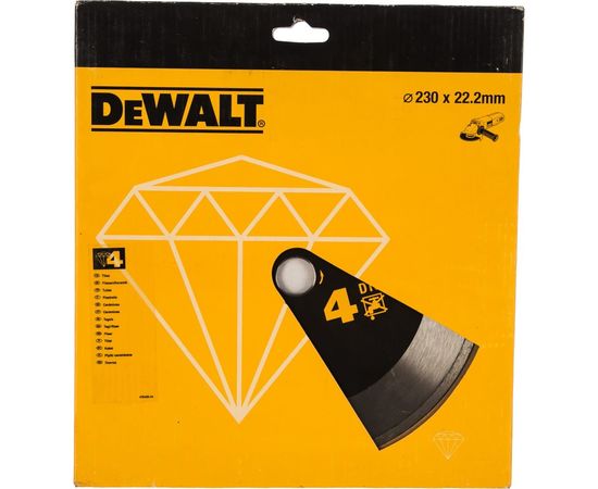 Диск алмазный отрезной (230х22.2 мм) для УШМ DEWALT DT 3738 – изображение 3