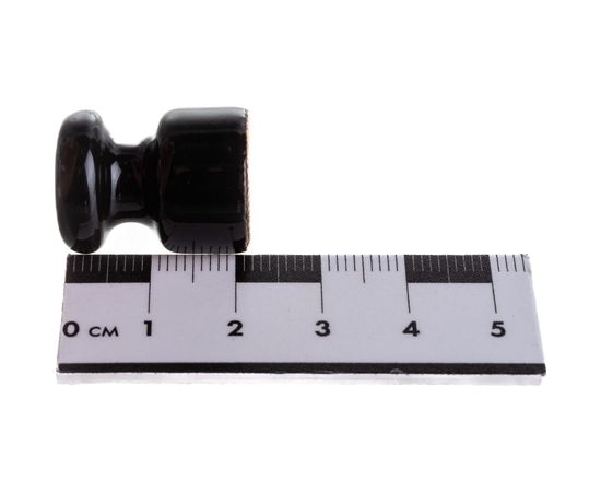 Изолятор Electraline черный, фарфор 10шт. B1-551-03 – изображение 4