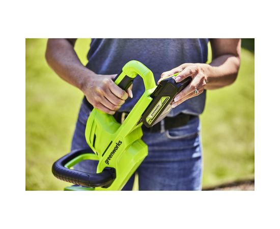 Аккумуляторный кусторез GreenWorks G24HT56 24 В 2205507 – изображение 4