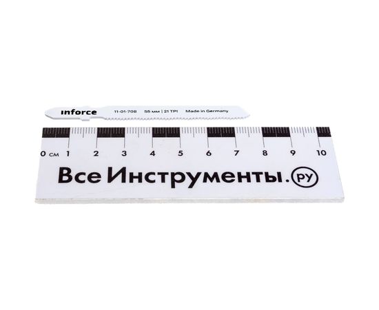 Пилки по металлу 5 шт, 55 мм для лобзика Inforce 11-01-708 – изображение 4