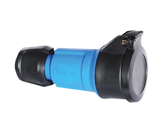 Кабельная розетка Bals Schuko 16A, 3p, 250V, IP54, синий MULTI-GRIP 1 шт. 7486-b 
