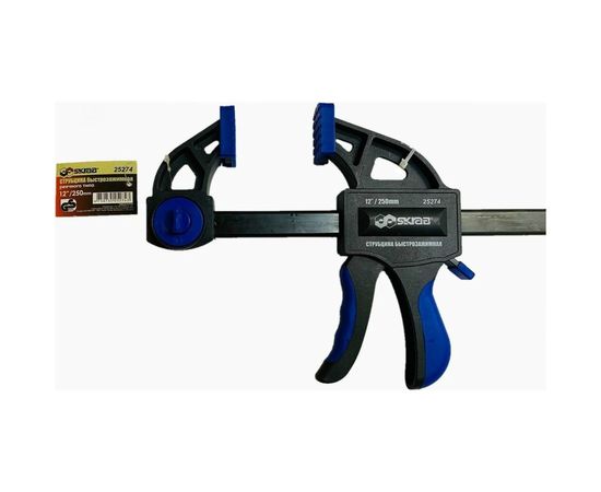 Быстрозажимная реечная струбцина SKRAB 250мм 25274 