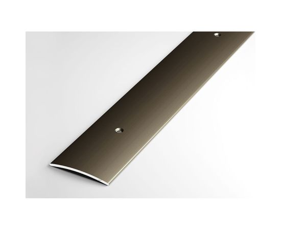 Порог разноуровневый алюминиевый ЛУКА (44,5 мм, 0,9 м, анодированный, Бронза) УТ000002189 