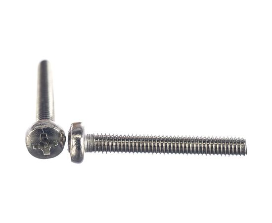 Винт КРЕП-КОМП полуцилиндрическая головка, нержавейка DIN7985 А2 4х30 500шт вцн430 