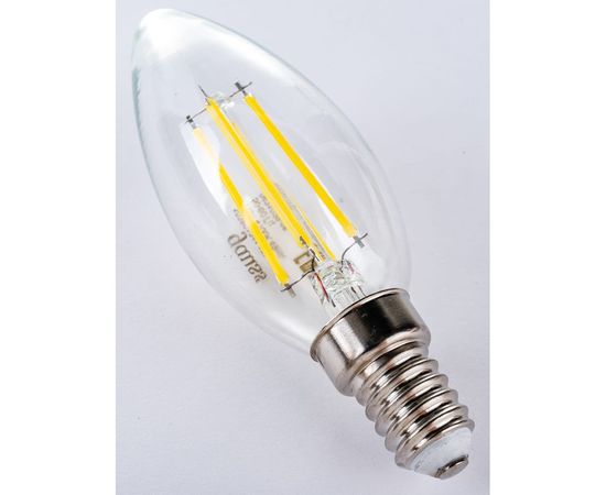 Лампа Gauss LED Filament Свеча E14 11W 750lm 4100К 103801211 