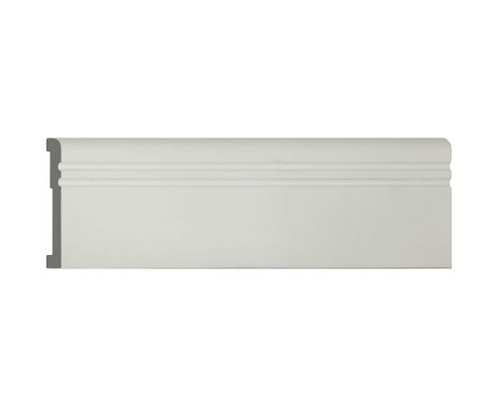 Плинтус AGIS Экополимер (80х12 мм; 2000 мм) EP001 