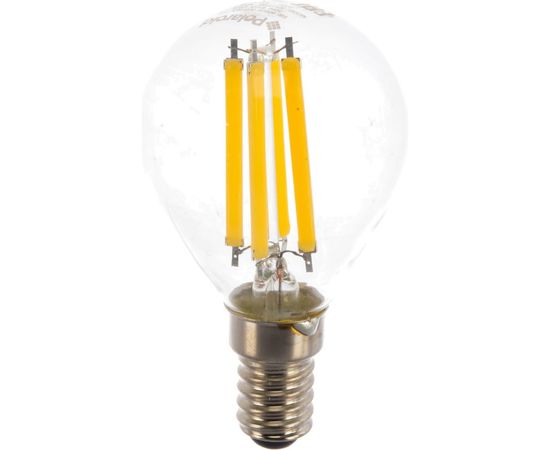 Светодиодная лампа Polaroid 220V FIL G45 6W 4000K E14 806lm PL-G45F6144 