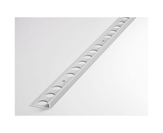 Профиль окантовочный L-образный алюминиевый ЛУКА 6 мм, 2,7 м, 5 шт, Серебро УТ000028912 