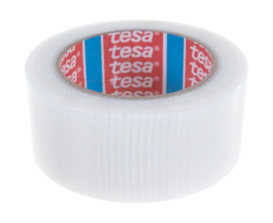 Армированная лента на тканевой основе TESA прозрачная для наружных работ 20 м х 48 мм 56395-00000-00 – изображение 2